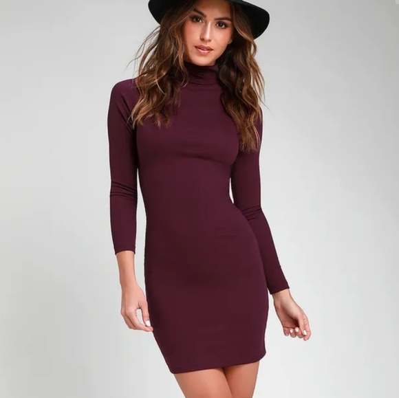 American Apparel Dresses & Skirts - American Apparel Long Sleeve Turtle Neck Backless